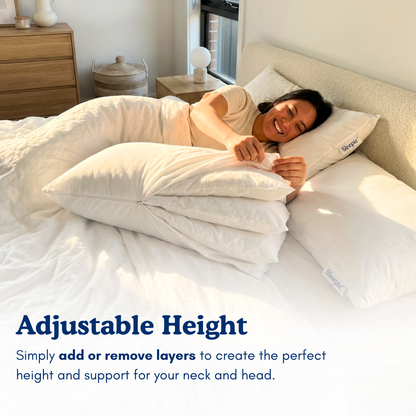 The Sleeepie™ adjustable 3-layer pillow