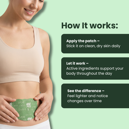Japanese Slimming Patches – 5 Uses | Just Apply & Go, No Diet Stress